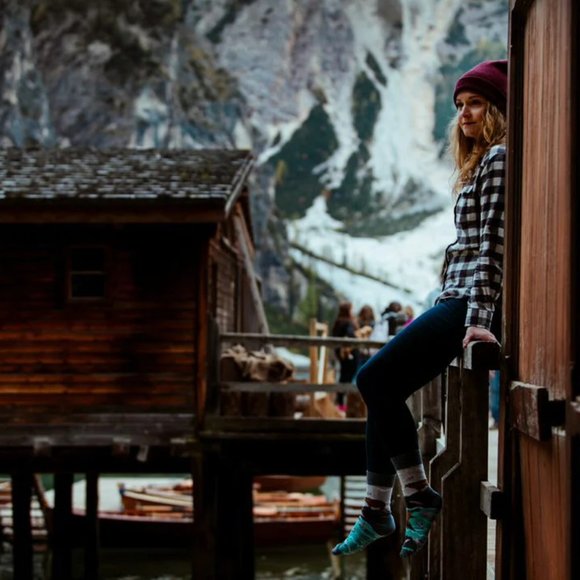 Bear and Fish Mismatched Socks - Picture 3 of 3